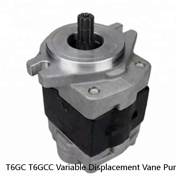 T6GC T6GCC Variable Displacement Vane Pump , Manual Hydraulic Pump For Garbage