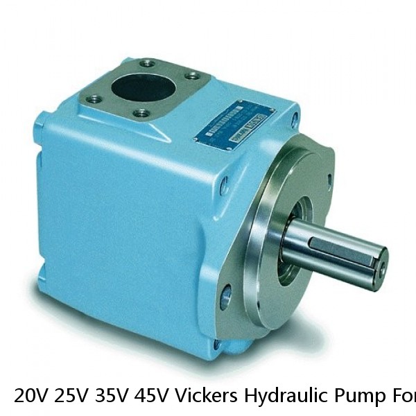 20V 25V 35V 45V Vickers Hydraulic Pump For Injection Molding Machine